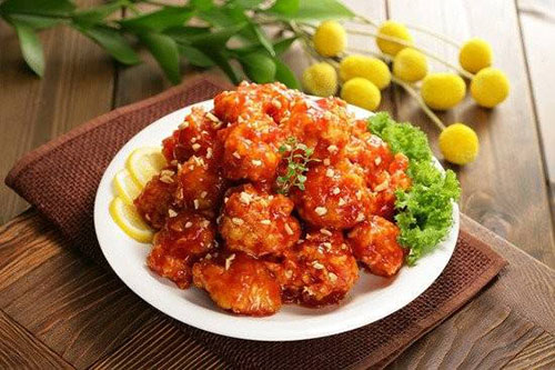 叫了个炸鸡