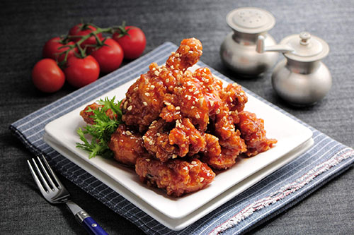 叫了个炸鸡