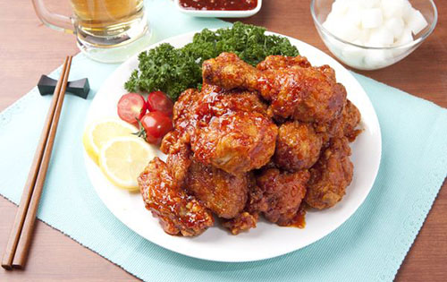 叫了个炸鸡